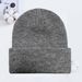 Thick Knitted Custom Embroidery Wool Unisex Trendy Melon Warm Autumn Winter Couple Cold Hat Men_voghion.com