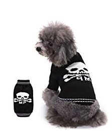 Suéter de Halloween con calavera para mascotas, disfraz para mascotas, ropa para perros, suéter, ropa para perros grandes_voghion.com