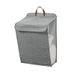 Foldable Laundry Hamper With Lid - Large Capacity Wall-Mounted Clothes Storage Basket_voghion.com
