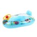 Baby Swim Ring For 1-3 Years Old - Inflatable Car Boat Pool Float With Steering Wheel & Horn Cute Cartoon Design For Toddler Water Play_voghion.com