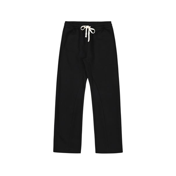 Herrenbekleidung Frühling und Sommer Pendelsport Leicht ausgestellte dekonstruierte Jogginghose für Pendeln Schlanke, gerade Freizeithose_voghion.com