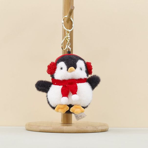 Plüsch-Pinguin-Schlüsselanhänger mit PP-Baumwollfüllung für Kinder und Jugendliche_voghion.com