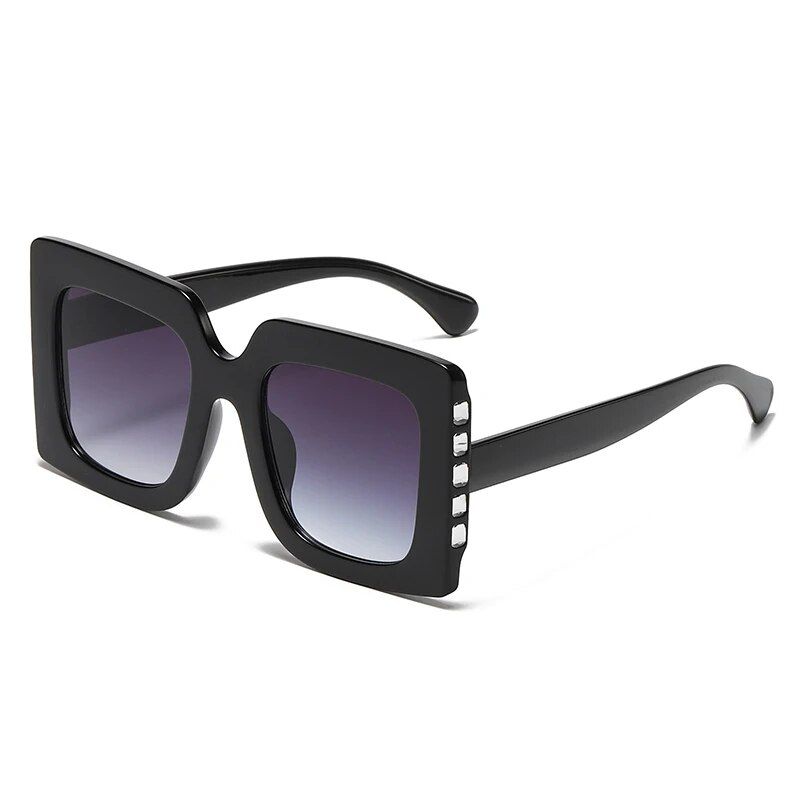 New Fashion Women Square Sunglasses For Ladies Modern Brand Designer Sun Glasses Vintage Rhinestones Eyewear Shades_voghion.com