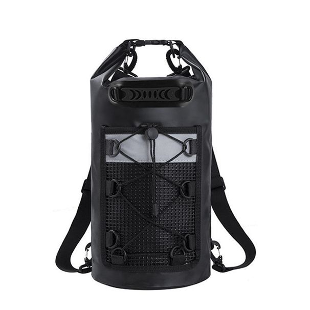 Cross-Border Exclusive Beach Outdoor Camping Rafting Swimming Stream Trekking Mesh Large Capacity Waterproof Bag_voghion.com