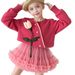 2025 New Children's Sweater Skirt Small Knitted Korean Style Trendy Two Piece Suit Girl Baby Autumn And Winter New_voghion.com