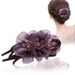 Non-Metallic Korean Style Duckbill Banquet Fabric Bun Special Duck Back Of Head Clip Hair Accessories For Women_voghion.com