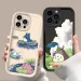 Shockproof Phone Case For IPhone 16 ProMax 15 14 13 12 11 Pro Max XS X XR 8 7 Plus SE 2020 Liquid Silicone Cute T-TotoroS Cover_voghion.com