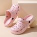 Dongdong Female Summer Outwear Beach Net Red Lightweight Half Heel Sandals Couple Style Headband Leakage Cool Shoes Male_voghion.com