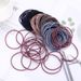 Fascia per capelli con elastico nero, piccola foresta fresca, alta elasticità, legata, altalena per capelli con base per donna adulta_voghion.com