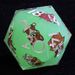 Luminous 9 Polyhedral Dice Sets DnD Corgi Lucky Adventure For Dungeons Dragons RPG_voghion.com