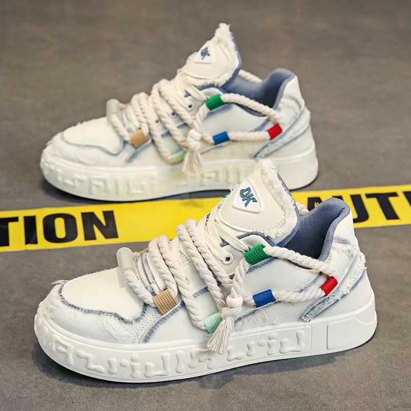 Häreschong Boardschuhe Dreadlocks Broutdesign Boardschuhe bequem Casual Wear_voghion.com