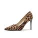 9888-12 Scarpe da donna con tacco a spillo, tacco alto e basso, con stampa leopardata, eleganti e sexy, singole, di alta qualità_voghion.com