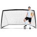 Porta da calcio portatile 9x5 piedi con rete - Porta da calcio pieghevole a montaggio rapido (2,7 m x 1,5 m)_voghion.com