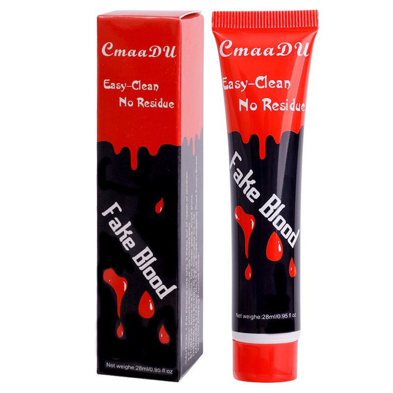 Halloween real person fake blood terrifying wounds Bruise vampire zombie makeup props role-playing makeup fant_voghion.com
