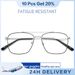 Lightretro Anti Transparent Clear Eye Glasses Color Changing Blue Light Eyeglasses Safe Flat Lens_voghion.com