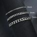 Wannee New Trendy Cuban Chain Men Bracelet Classic Stainless Steel 3 5 7mm Width Chain Bracelet For Men Women Jewelry Party Gift_voghion.com