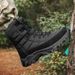 Outdoor-High-Top-Stiefel für Herren, dickbesohlte, stoßdämpfende, atmungsaktive Kampfstiefel für Herren, atmungsaktiv, bequem, lässig, Herrenstiefel_voghion.com