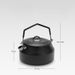 Outdoor 304 Stainless Steel Camping Tea Kettle 1L Coffee Pot With Spout Portable Large Capacity Water Boiler_voghion.com