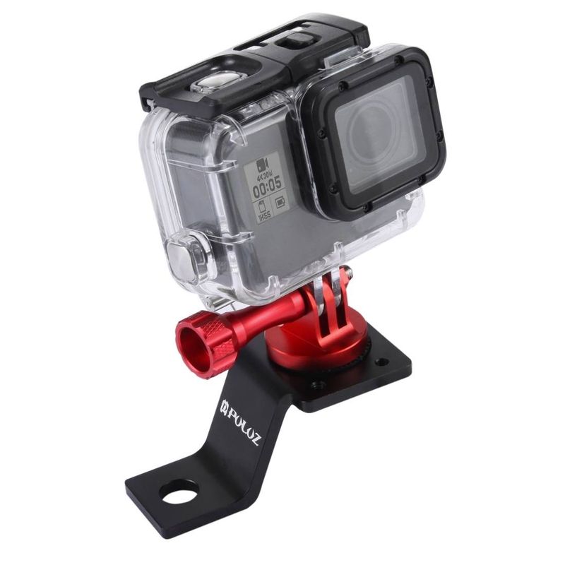 Aluminum Alloy Motorcycle Fixed Holder Mount with Tripod Adapter & Screw_voghion.com