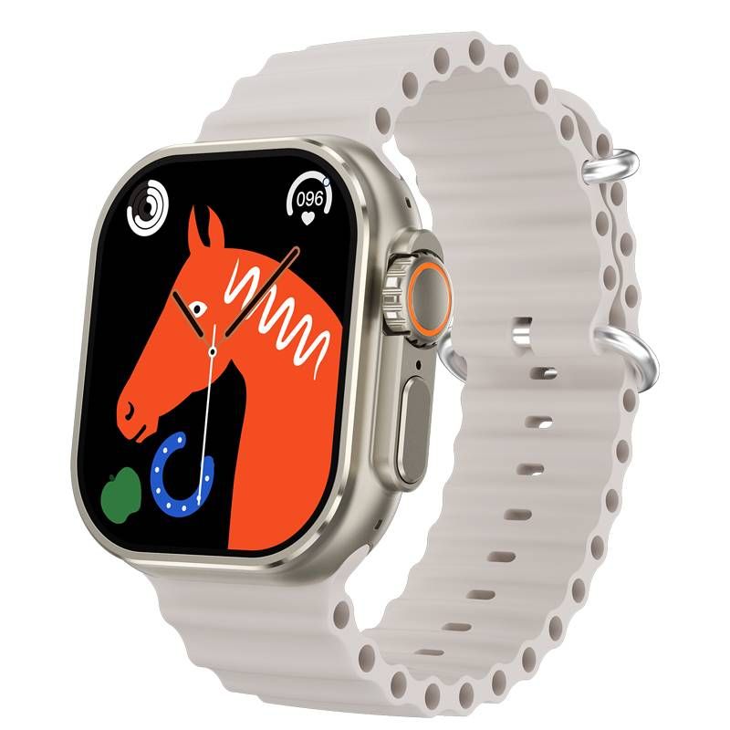 2024 New IW9 Ultar Smart Watch Men Series 9 2.04 Inch High Refresh Rtae AMOLED Screen Compass IWO Smartwatch Women _voghion.com