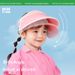 Kids Sun Hat With UV Protection - Breathable Cotton Summer Cap For Boys & Girls, Wide Brim Airy Design For Outdoor Play_voghion.com