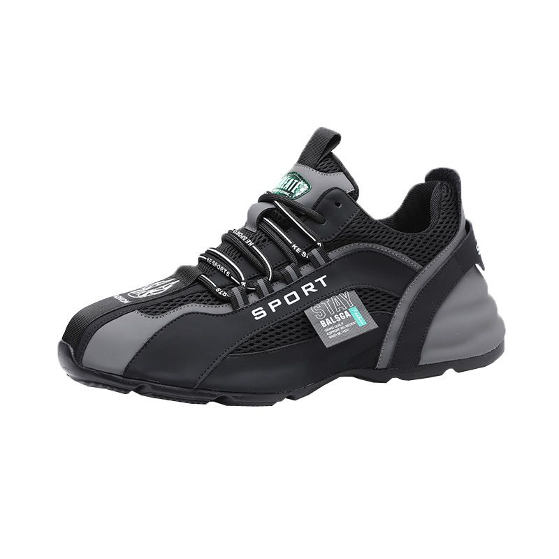 Men's 2023 Summer New Sports Casual Breathable Mesh T Iktok Same Leather Bottom Men's Daddy Shoes_voghion.com