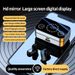 Hot selling YD08 wireless Bluetooth with mirror digital display in ear style, long battery life, portable earphones for_voghion.com