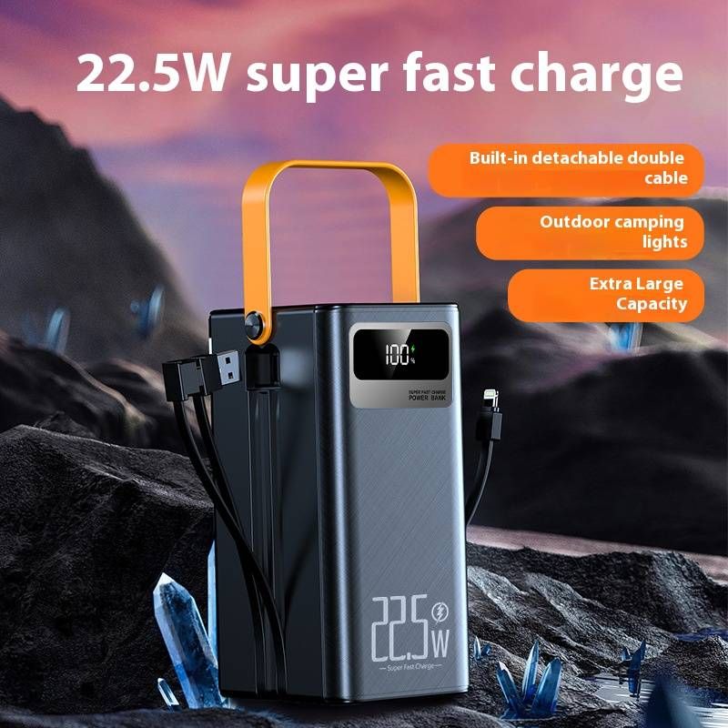 120W Outdoor Camping Live Broadcast Mobile Power Bank Große Kapazität 60000 MAh PD Schnelle Lade Schatz_voghion.com