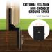 Ground Post Post 6 Steel Fence Inner Inches 3.5 Support Kit Diameter X3.5 Stakes Sp Duty Pack Repair Fence Anchor Heavy Anchor_voghion.com