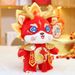Year Good Luck Dragon Mascot Plush Toy Chinese Dragon Gift Boxed Doll With Custom Height Logo 28cm_voghion.com