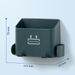 4Pcs Multi Function Wall Mounted Organizer Punch-free Remote Control Mobile Phone Charging Sundries Storage Rack With Hook_voghion.com