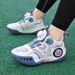 Boys' Sneakers Sports Rotating Buckle Youth Breathable Mesh Shock Absorption Children's Basketball Shoes Students_voghion.com