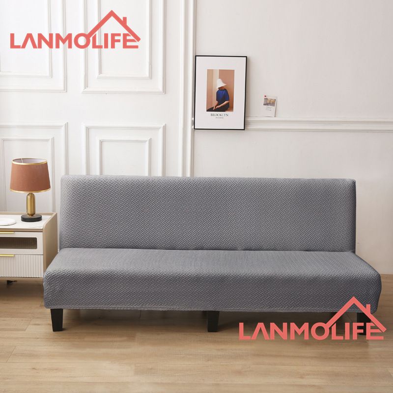 Driedimensionale verdikte slaapbankhoes voor vier seizoenen, universele elastische volledige hoes, stofdicht, eenvoudige nieuwe bankhoes_voghion.com