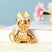Rhinestone Bear Car For Women, Exquisite And Cute Korean Creative Backpack Pendant, Metal Keychain Ring Gift_voghion.com