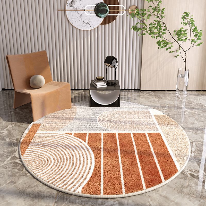 Nordic ins style carpet, simple circular home living room carpet, coffee table, sofa, study, cloakroom, covered with carpet_voghion.com