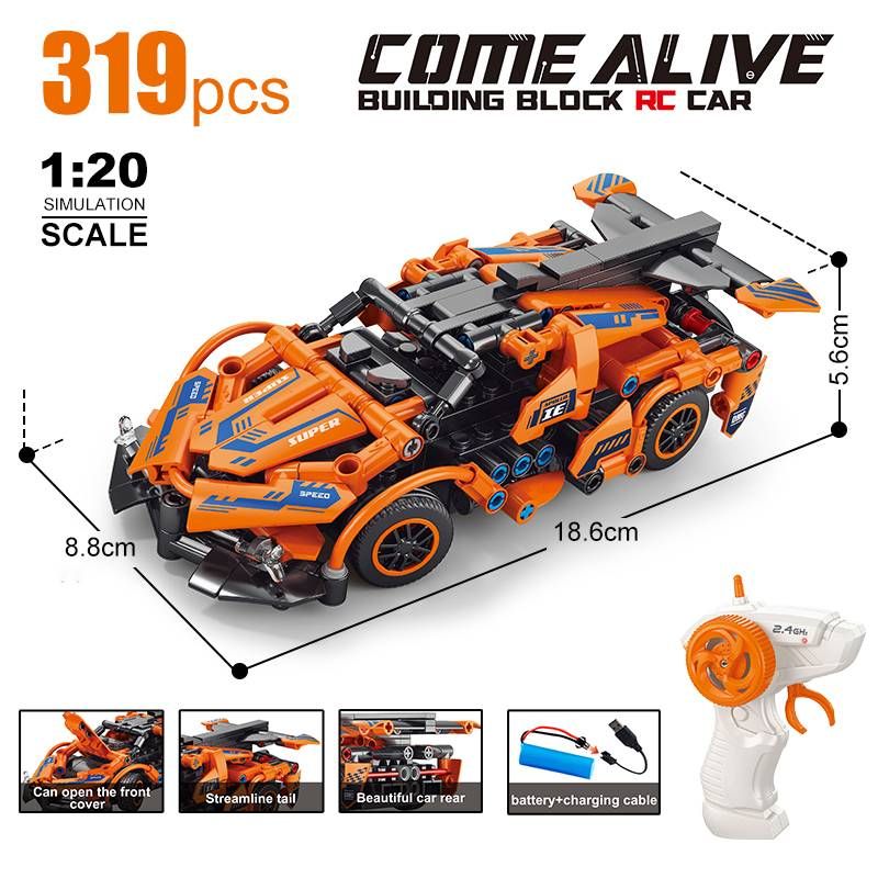 Kelaton 1:16 Scale Car Model Building Kit Παιχνίδια Building Blocks Αυτοκίνητο Τηλεχειριστήριο 2,4 Ghz Αυτοκίνητο Σπορ αυτοκίνητο Μοντέλο Συλλεκτικό Raceing_voghion.com