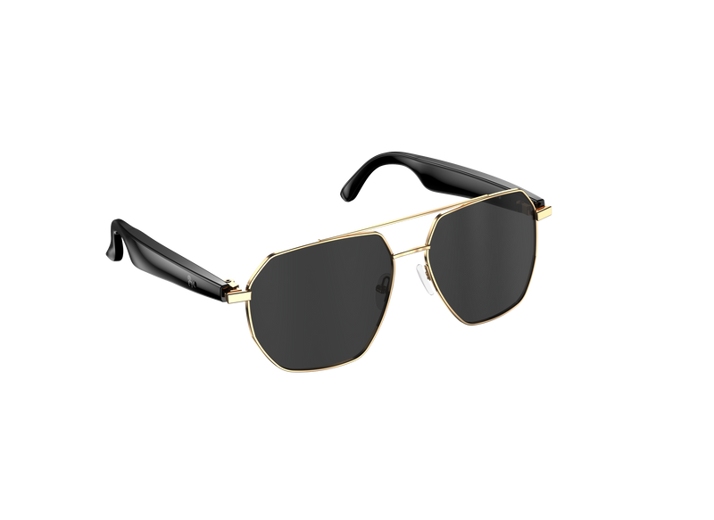 ‌W100C Smart Glasses 2025: Bluetooth AI Translator, ENC Noise Reduction, Sport Design, Touch Control & IOS Compatible For Business/Travel_voghion.com
