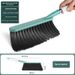 Soft-Bristle Bed Brush With Long Handle - Wall-Mountable Dusting Brush For Mattress, Sofa & Furniture (Green/Yellow/Pink)_voghion.com