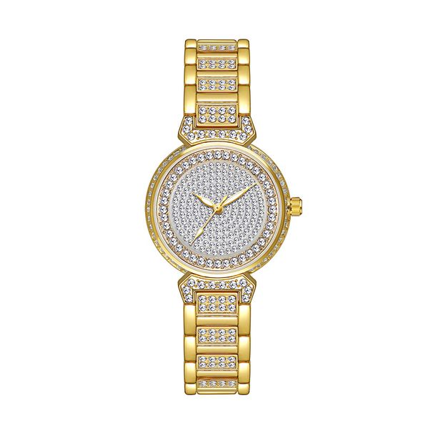 BS New Hot Selling Chain Full Diamond Women's Watch FA1109B_voghion.com