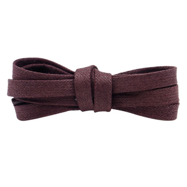 Gewachste Schnürsenkel aus Baumwolle, 0,8 cm breit, geeignet für kleine weiße Schuhe, Segeltuchschuhe, Freizeitsport, Schuhwachsband_voghion.com