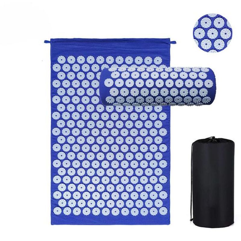 Terug Massager Pranamat Eco Lotus Spike Mat Acupunctuur Massage Kussen Kuznetsov's Applicator voor Nek Voet Terug Yoga_voghion.com