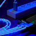 3 IN 1 Glowing LED For Samsung Xiaomi IPhone Flowing Streamer Light Fast Charger USB Cable Luminous Type C Cable_voghion.com