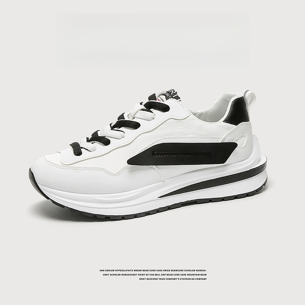 Férfi új koreai sokoldalú sport- és hétköznapi vastag talpú, kiemelő cipők internetes hírességek apáinak, trendi Instagramon_voghion.com