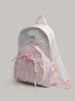 bow-tie Polka Dot Backpack, Student Commuter Backpack, 2025 Autumn/winter New Versatile_voghion.com
