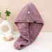 Lillian Coral Fleece Thickened Soft Strong Absorbent Quick-Dry Shower Cap New Hair Drying Towel Home Use Head Wrap_voghion.com
