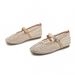 MingLiu Water Diamond Mary Zhen Schuhe 2025 Frühjahr/Sommer Neuer Stil Mesh Atmungsaktiv Fee Casual Damenschuhe Mode Vielseitige Einzelschuhe_voghion.com