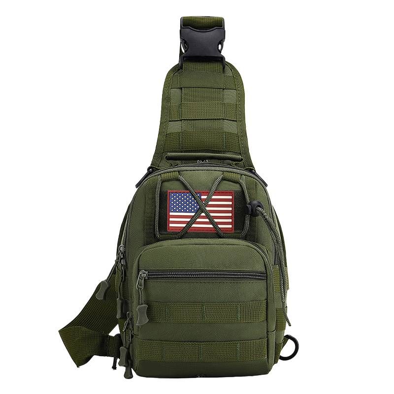 Small Tactical Sling Bag Crossbody Bag Outdoor Sports Daypack For Men_voghion.com