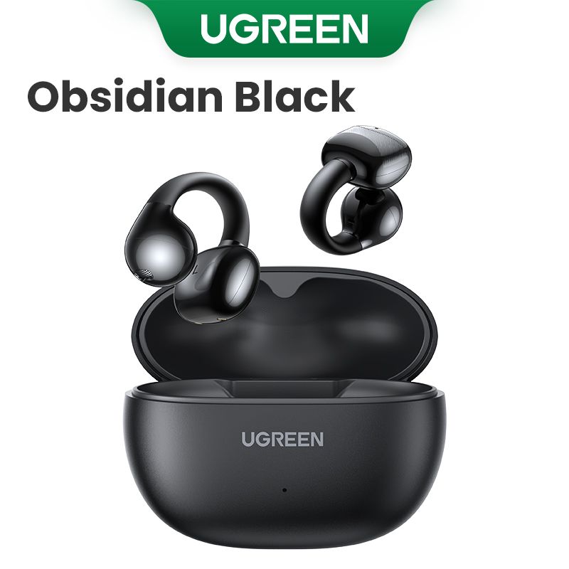 Auricolari wireless UGREEN Open Clip, auricolari sportivi Bluetooth, cuffie con microfono, ganci auricolari e gancio auricolare_voghion.com