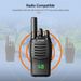 Retevis H777H Walkie Talkie Hidden Display Two-way 1/2 PCS Walkie-talkie PMR/FRS Communication Radio Portable For_voghion.com