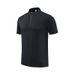 Men's Clothing Quick Drying T Shirt For Men Stand Up Collar Half Zipper Men's Fitness Clothes Loose Casual Running Training Sports Short Sleeves_voghion.com